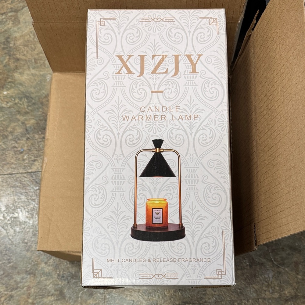 Black Candle Warmer Lamp